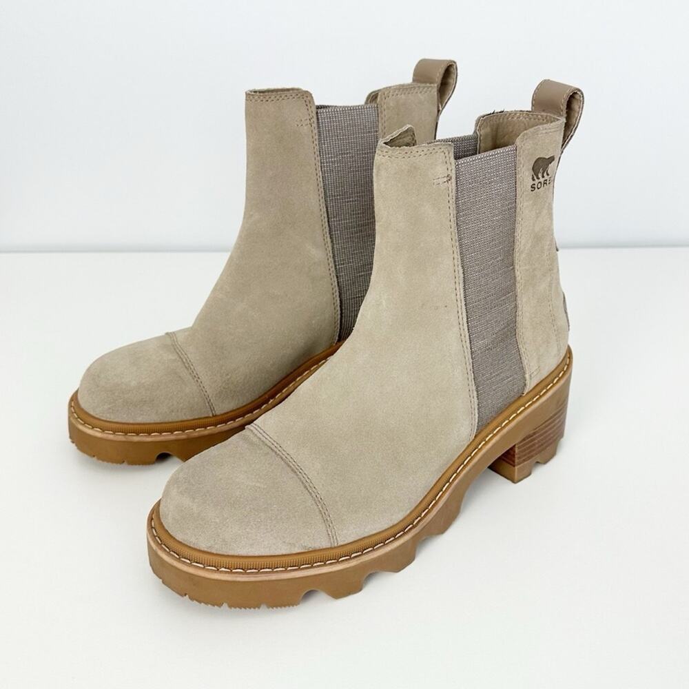 Sorel Tan Ankle Boots